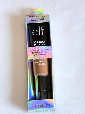 e.l.f. Camo CC Cream SPF 30 Foundation Deep 540 N Full Coverage NEW